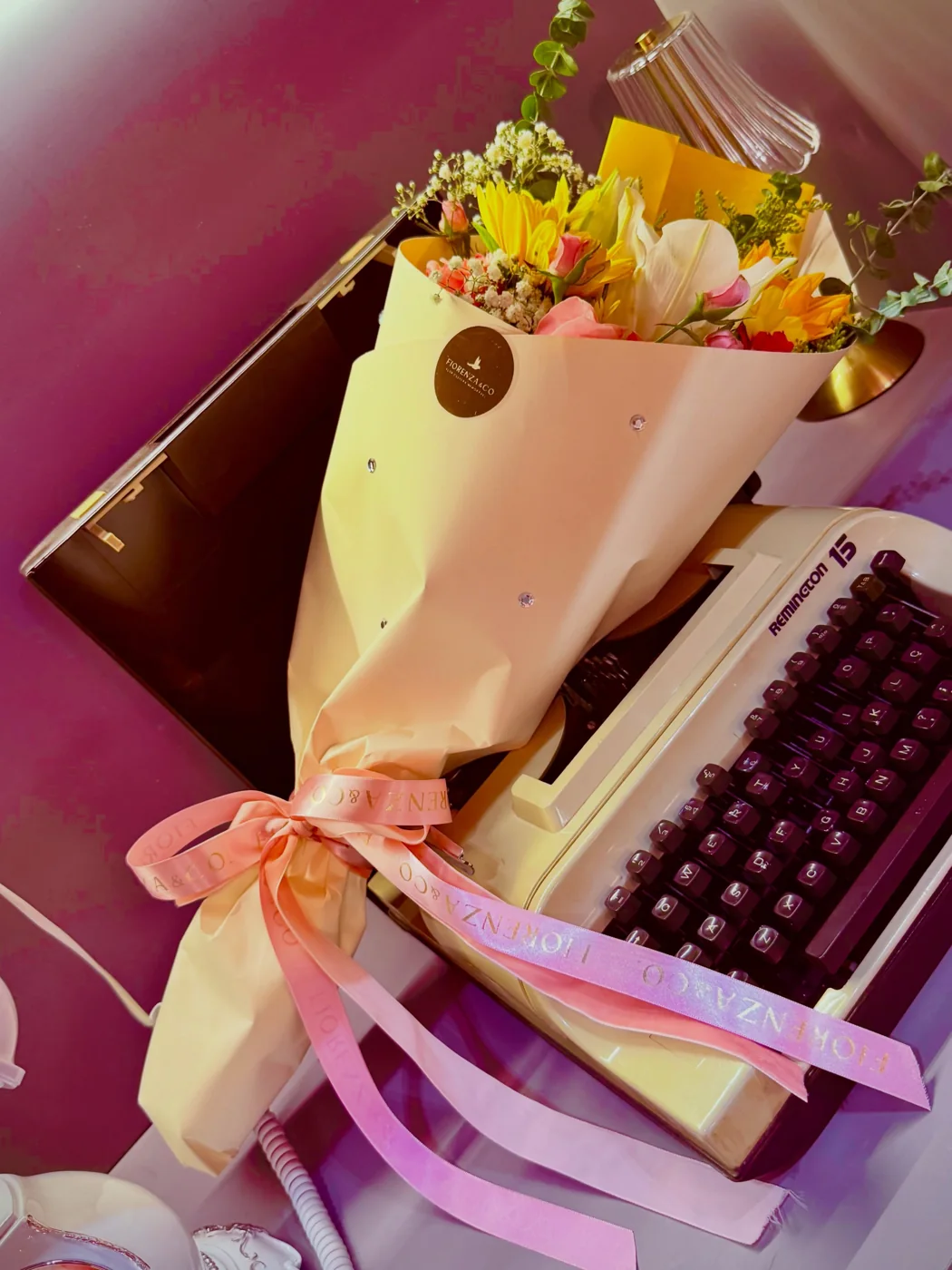 Mix de flores amarelas da Fiorenza & Co.